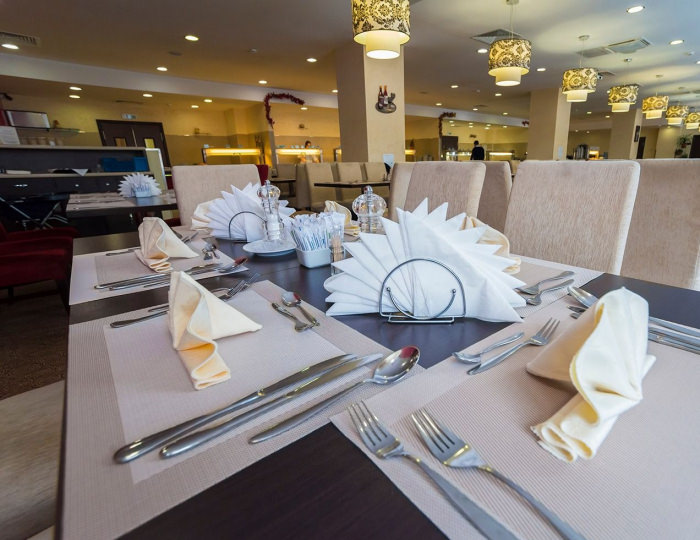 Главный обеденный зал «Панорама» - Санаторий «Плаза» Железноводск